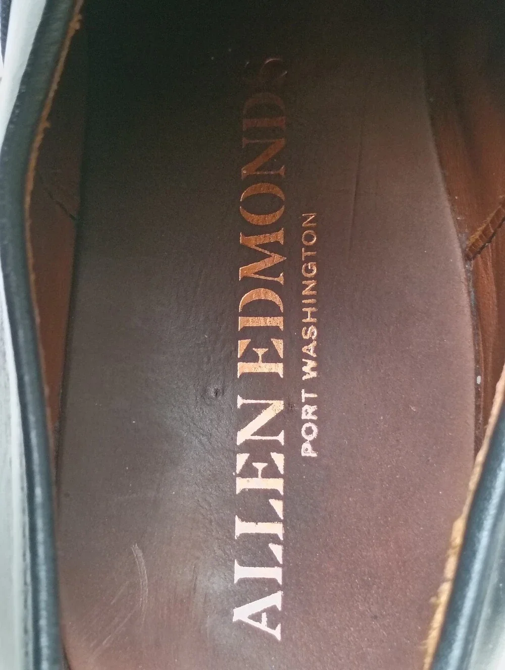 Allen Edmonds Fifth Avenue Black Cap Toe Oxford Dress Shoes Men's 8.5 D USA 5705